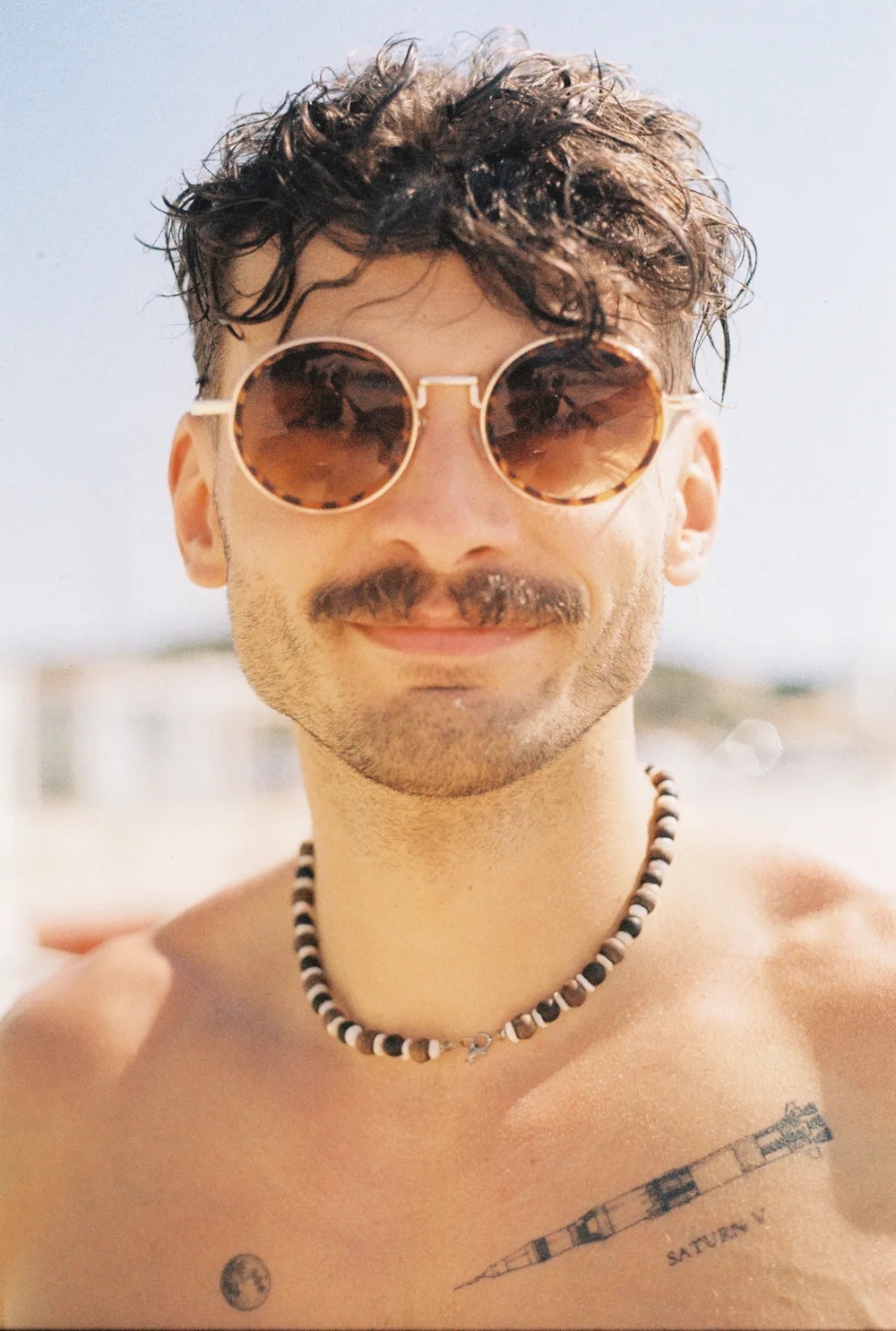 A portrait on Opticolor 200, scanned on a Fuji Frontier.
